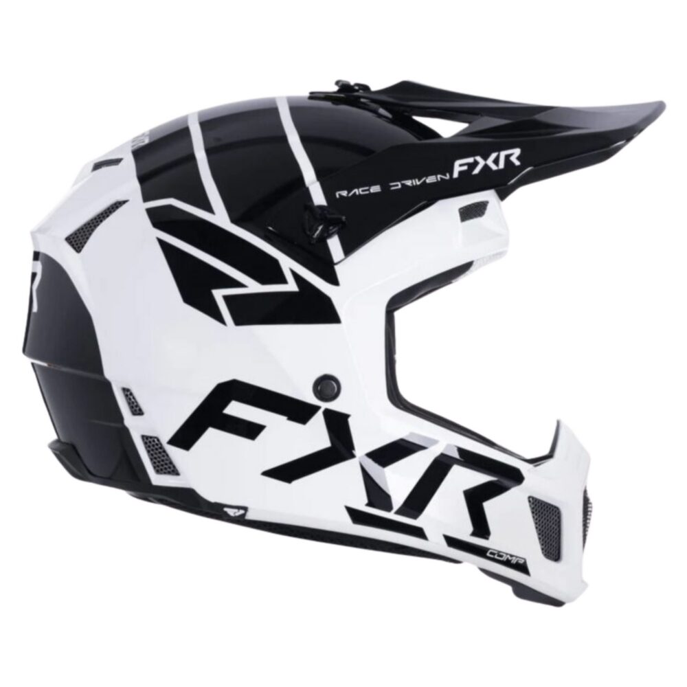 FXR – CASQUE CLUTCH MX YOUTH – BLANC/NOIR