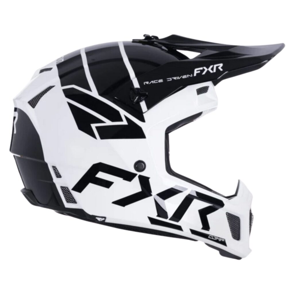 FXR – CASQUE CLUTCH MX YOUTH – BLANC/NOIR