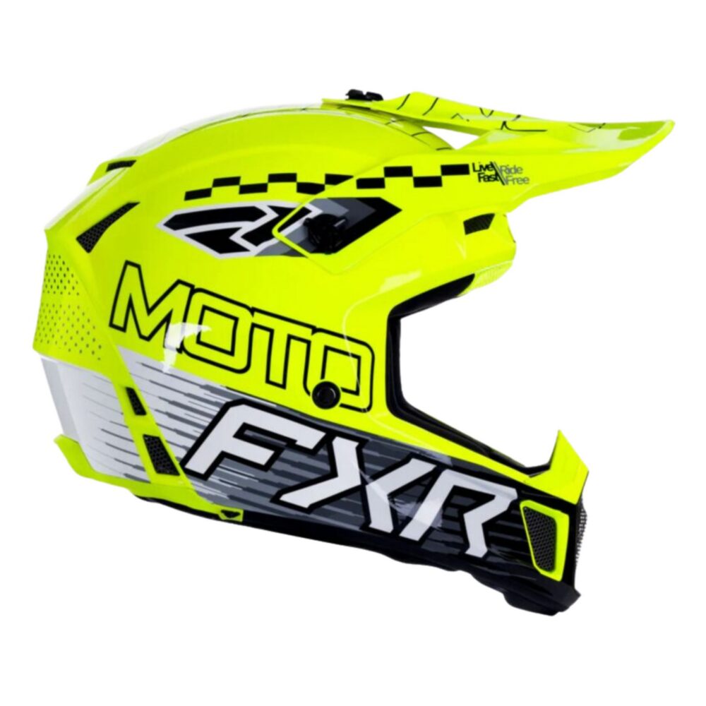 FXR – CASQUE CLUTCH RACE DIV MX – HI-VIS