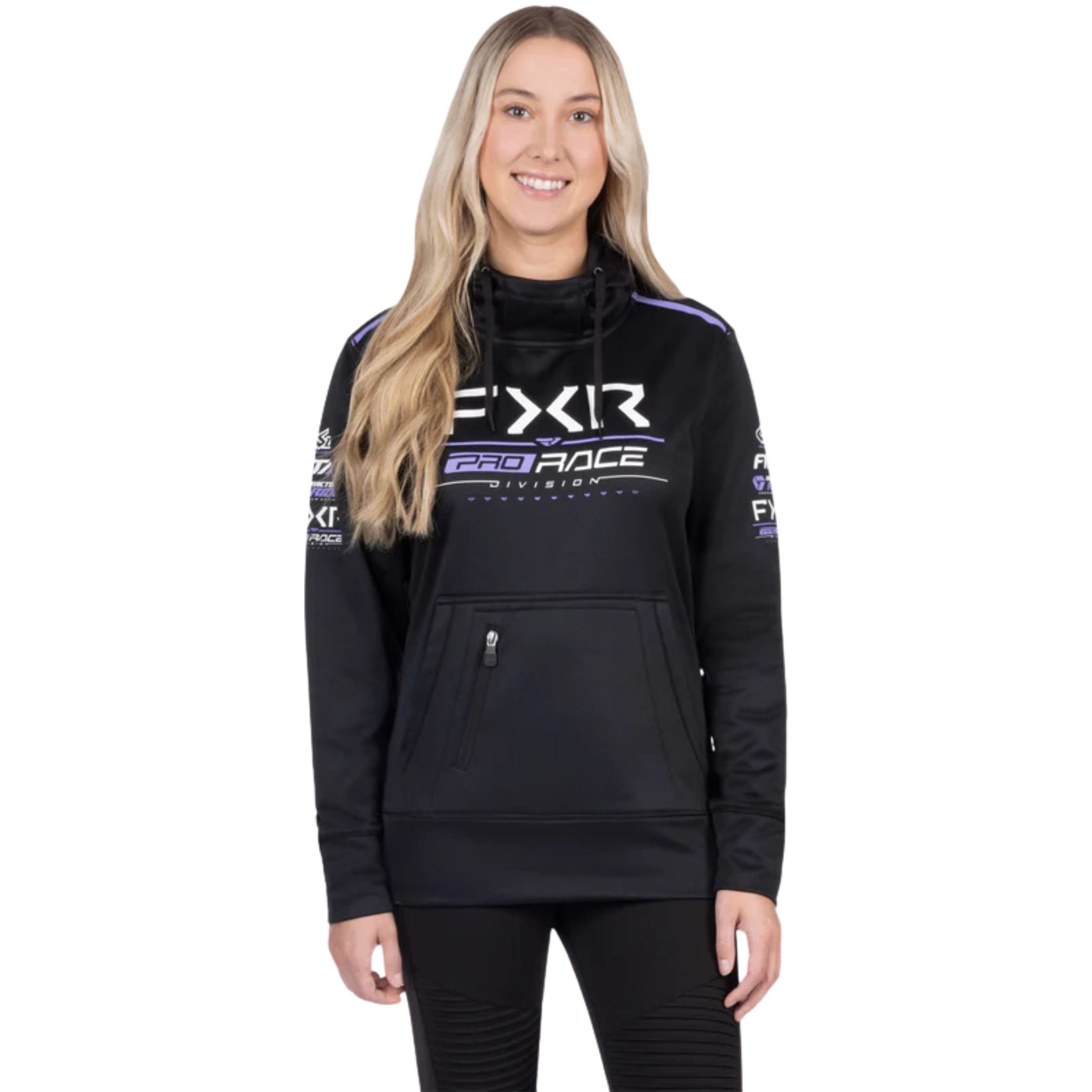 FXR – CHANDAIL RACE DIV TECH PO 25S NOIR/AMETHYST