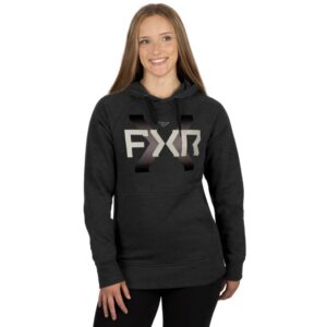 FXR – CHANDAIL VICTORY PULLOVER NOIR/GRAPE – GR 2XL