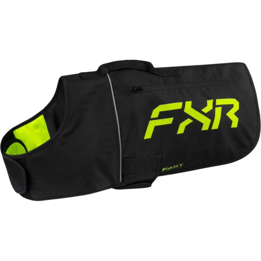 FXR – CX DOG COAT BLACK/HI-VIS – SM