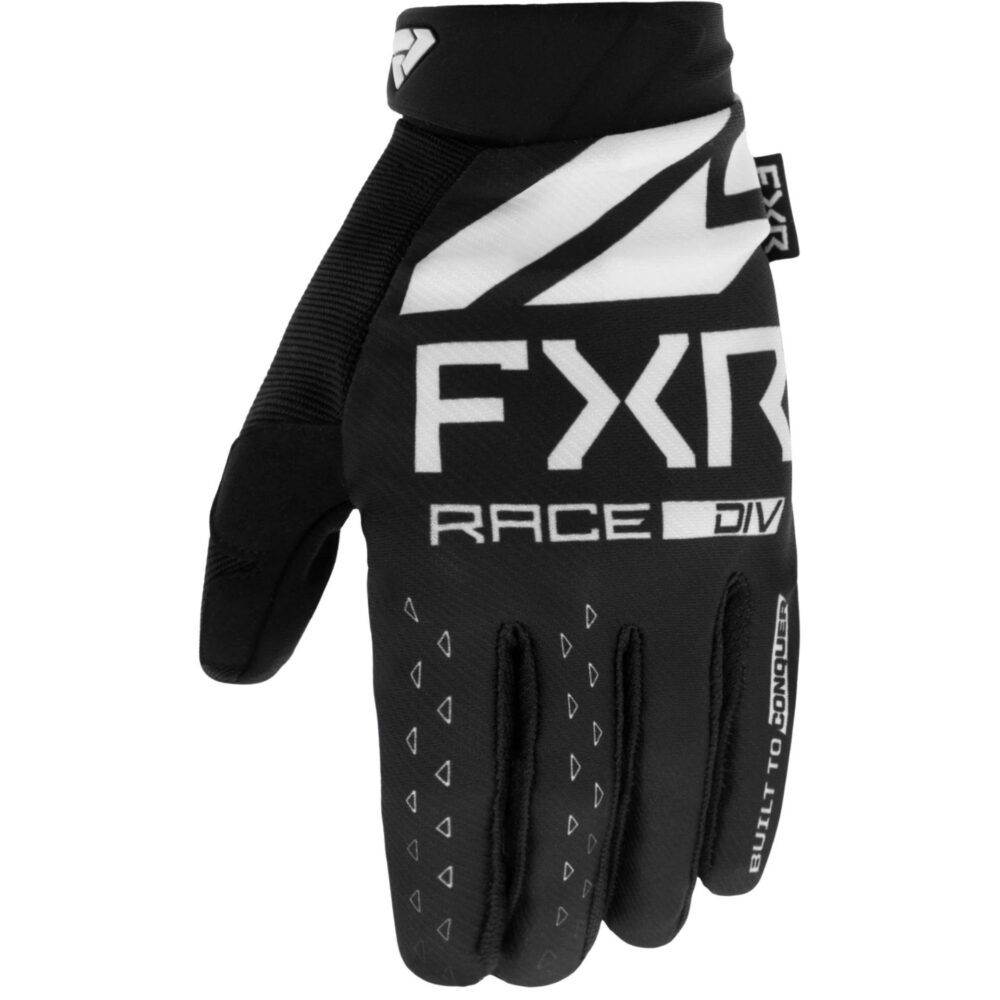 FXR – GANTS REFLEX MX NOIR/BLANC – GR S