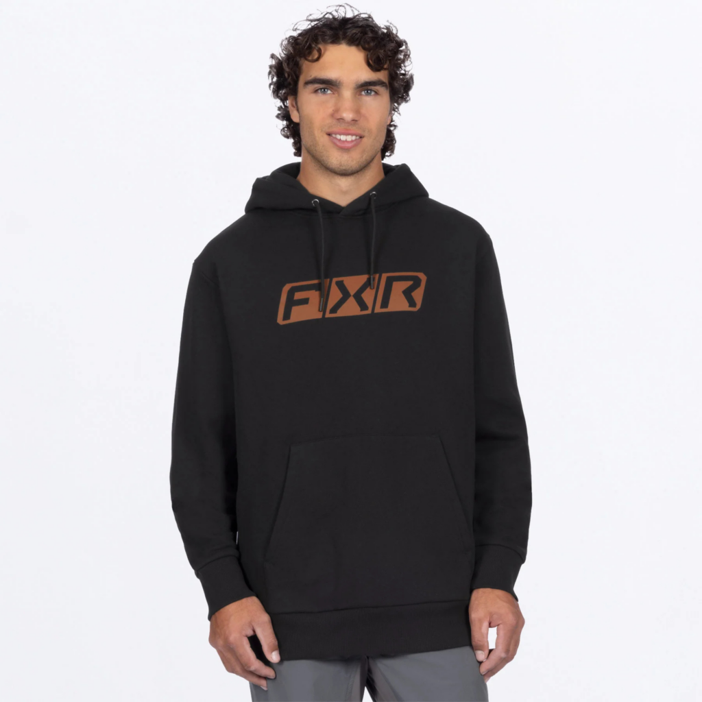 FXR – HOODIE PIT BOARD COTTON – BLACK/KASH
