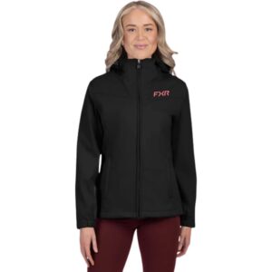 FXR – HYDROGEN SOFTSHELL JACKET – BLACK/ROSE