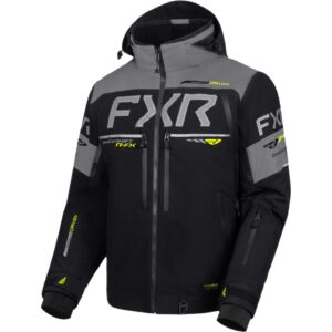 FXR – JACKET BACKSHIFT R-FX 2-IN-1 – BLACK/GREY/HIVIS