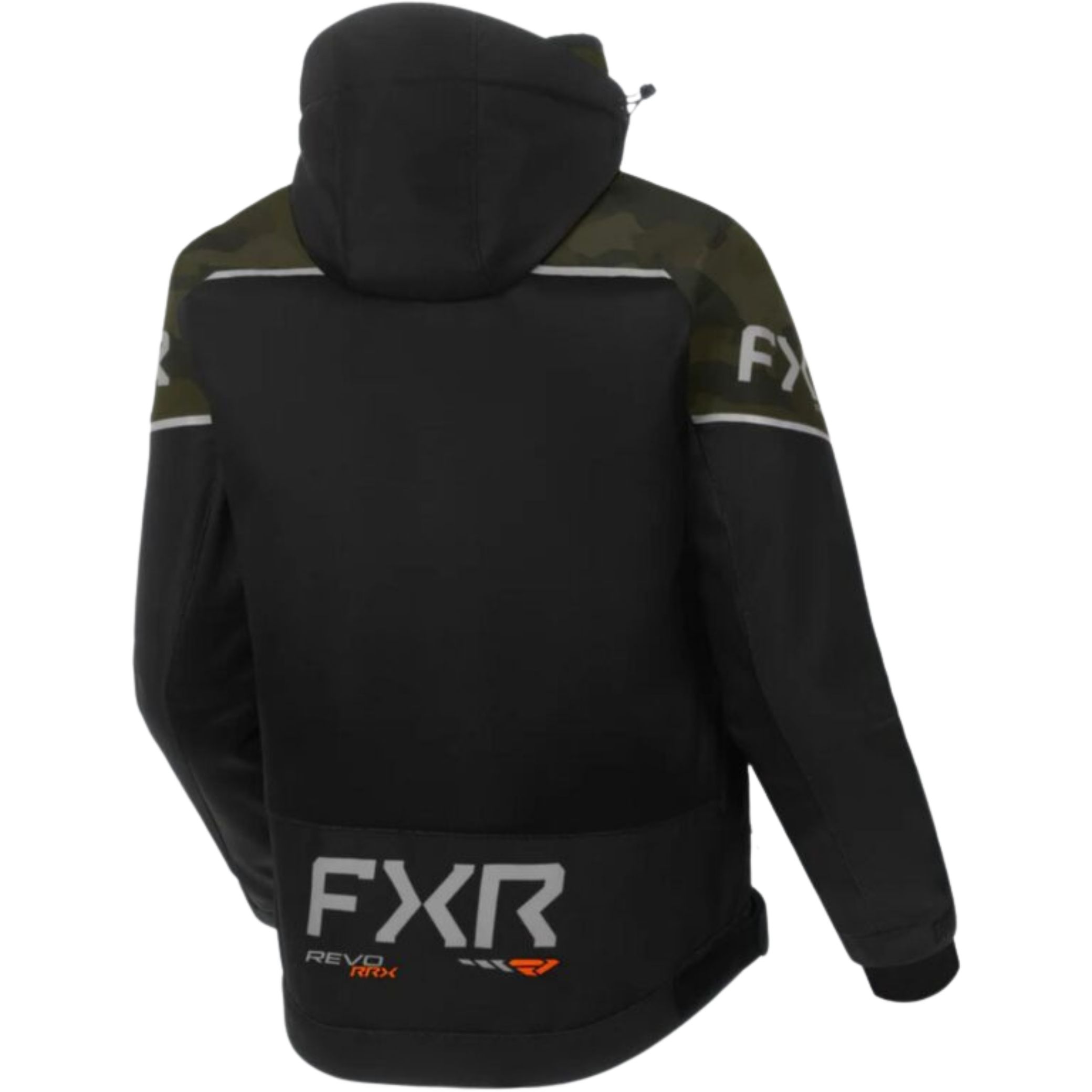 FXR – JACKET REVO RRX – BLACK/ARMY CAMO/ORANGE – Image 2