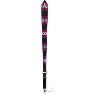 FXR – LANYARD BLACK/RAZZ – OS