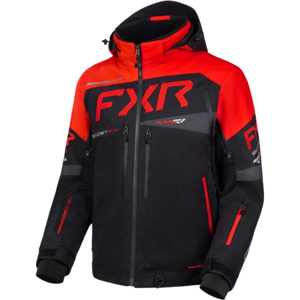 FXR – MANTEAU BOOST FX 2-IN-1 – BLACK/RED