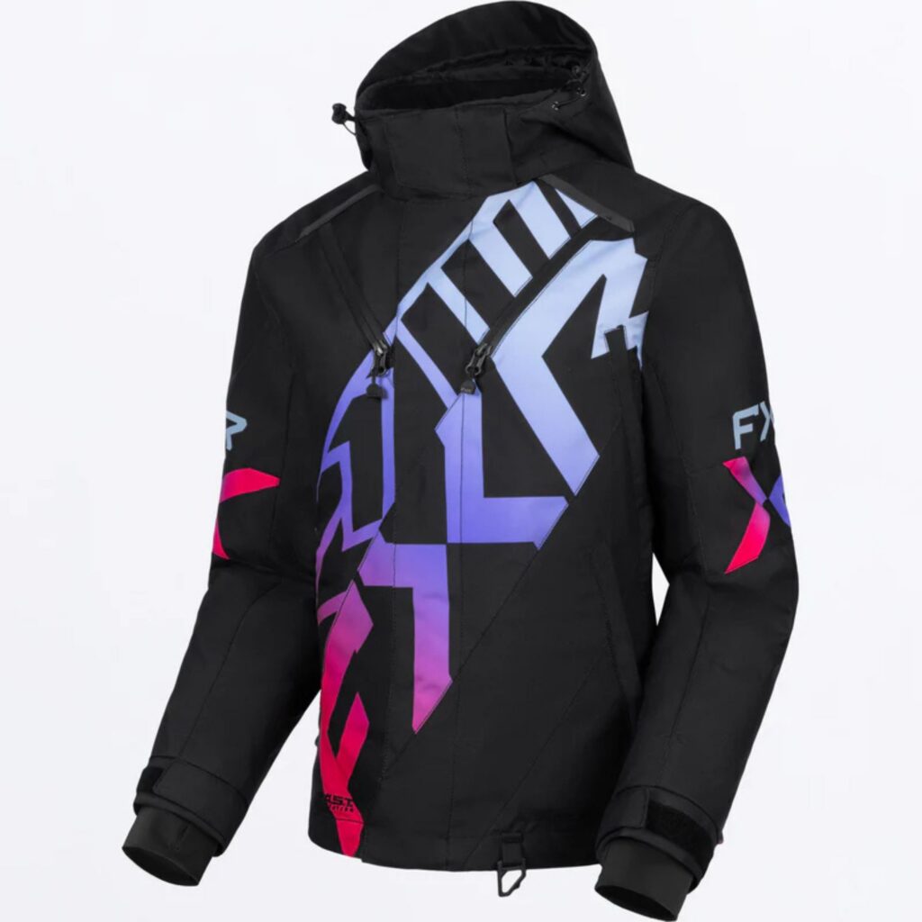 FXR – MANTEAU COLD CROSS CX – BLACK/TWILIGHT