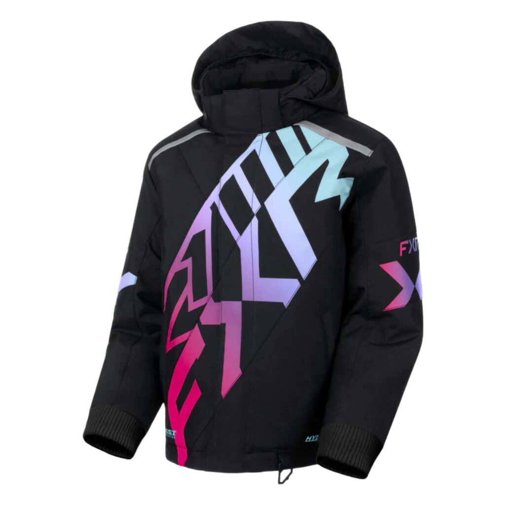 FXR – MANTEAU COLD CROSS CX – BLACK/TWILIGHT