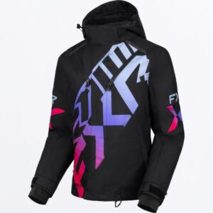 FXR – MANTEAU COLD CROSS CX – BLACK/TWILIGHT