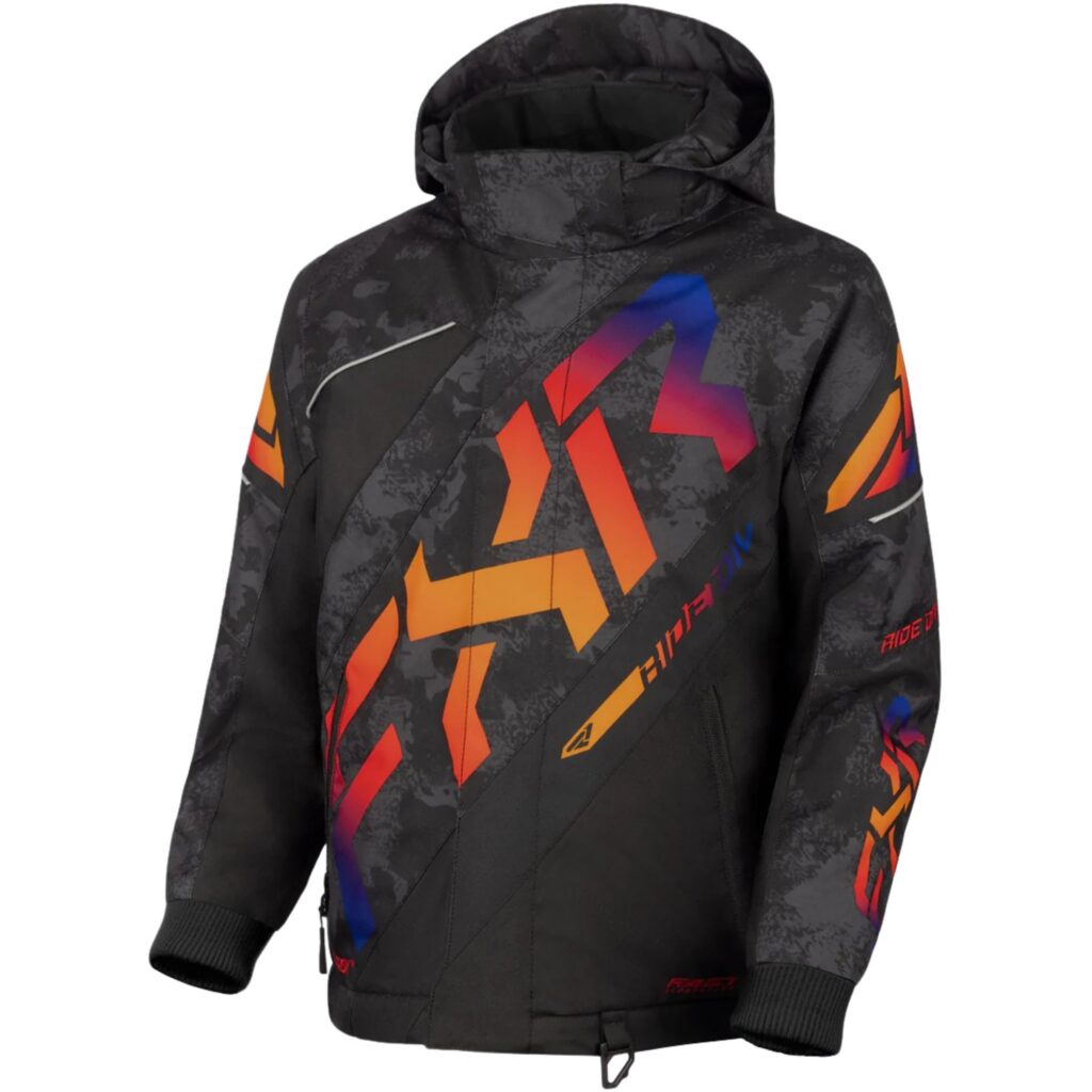 FXR – MANTEAU CX NOIR CAMO/ANODIZED – GR 8