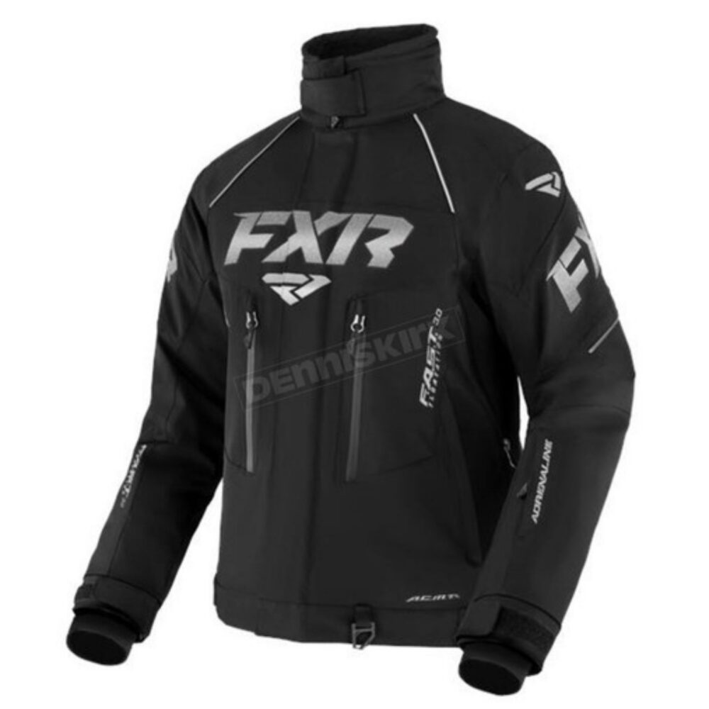 FXR – MANTEAU FEMME ADRENALINE NOIR/SILVER – GR 8