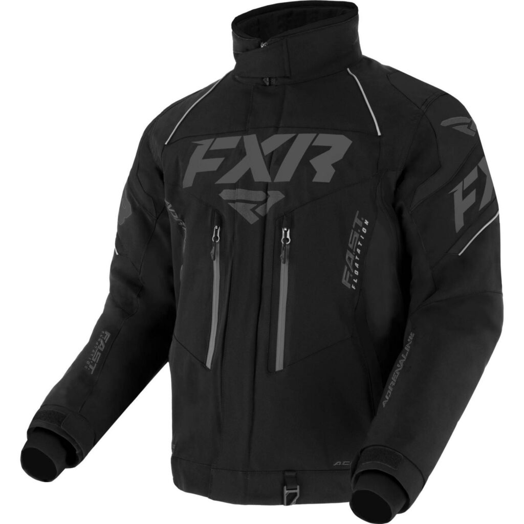FXR – MANTEAU ISOLÉ ADRENALINE F.A.S.T. NOIR – GR 12-18 MOIS