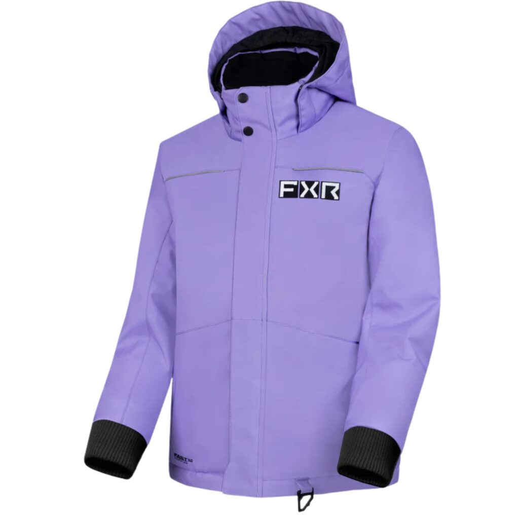 FXR – MANTEAU KICKER LILAC/BLACK – GR 4