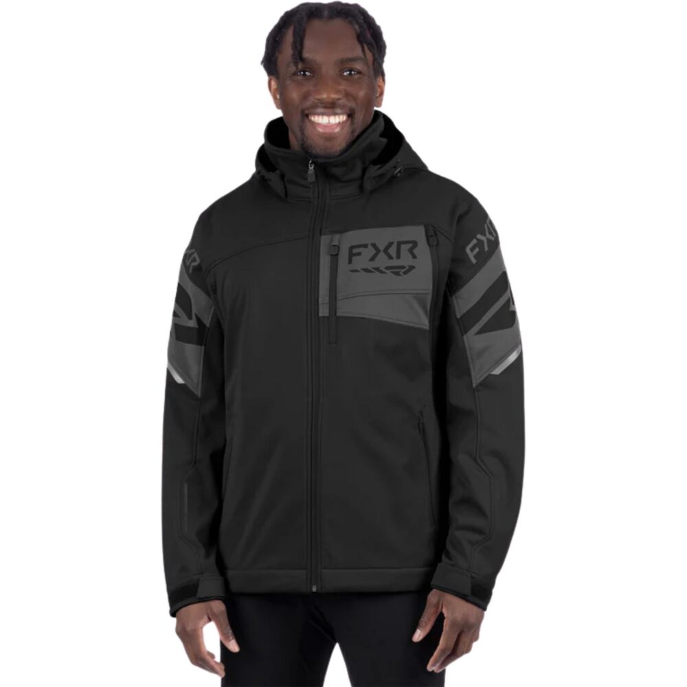 FXR – MANTEAU MAN ASCEND SOFTSHELL – BLACK OPS