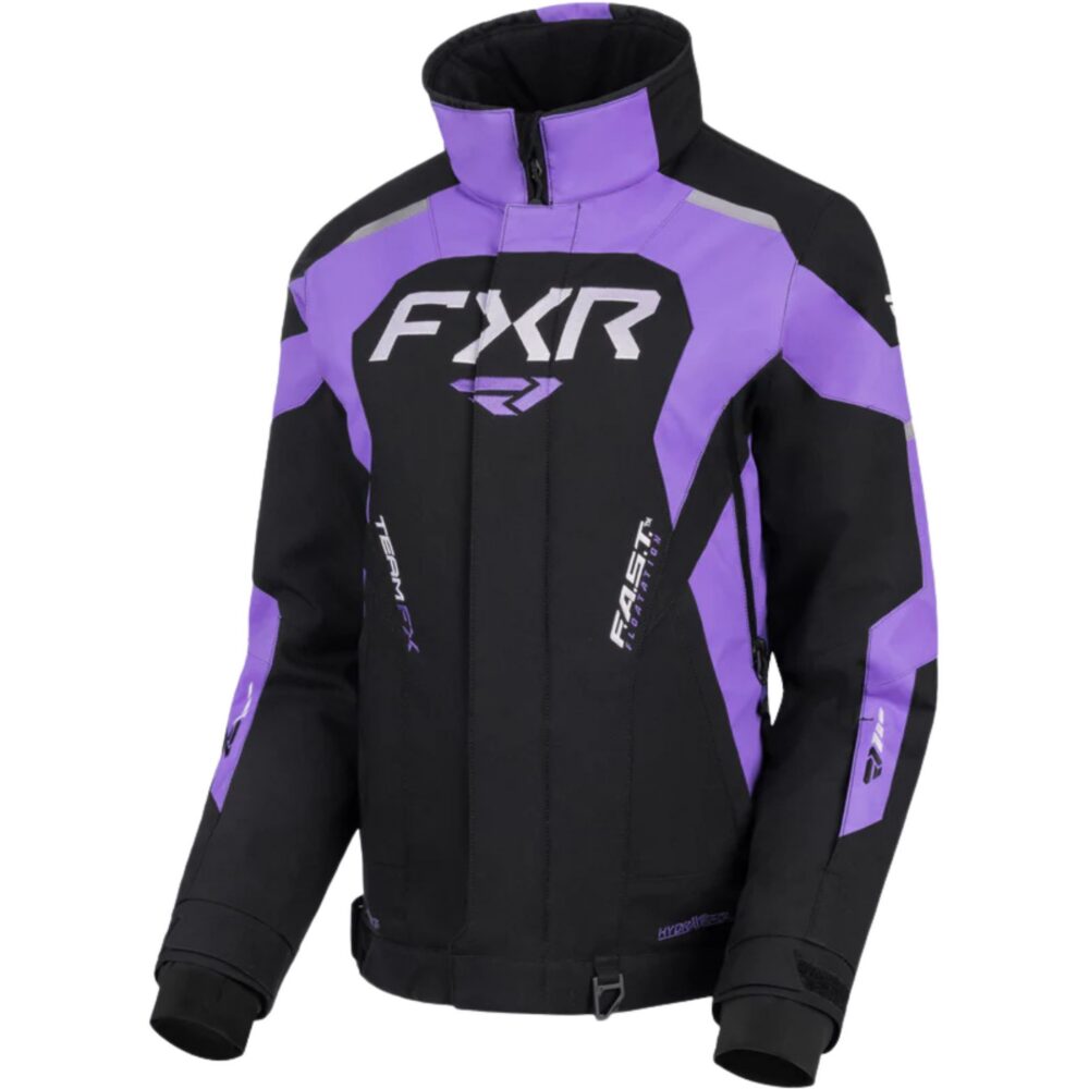 FXR – MANTEAU TEAM FX – BLACK/AMETHYST
