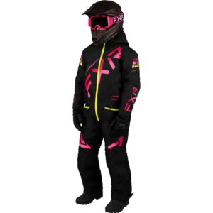 FXR – MONOSUIT CX F.A.S.T. NOIR/FRAMBOISE – GR 4