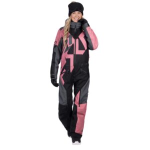 FXR – MONOSUIT CX F.A.S.T. – BLACK/CHARCOAL/ROSE