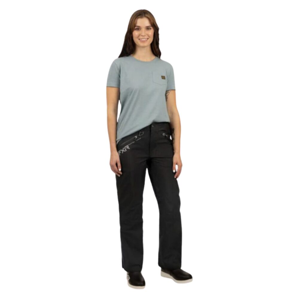 FXR – PANTALON FEMME ADVENTURE TRI-LAMINATE NOIR – 2XL