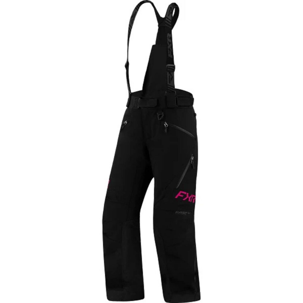 FXR – PANTALON FEMME RENEGADE FX NOIR/FUSHIA – GR 8