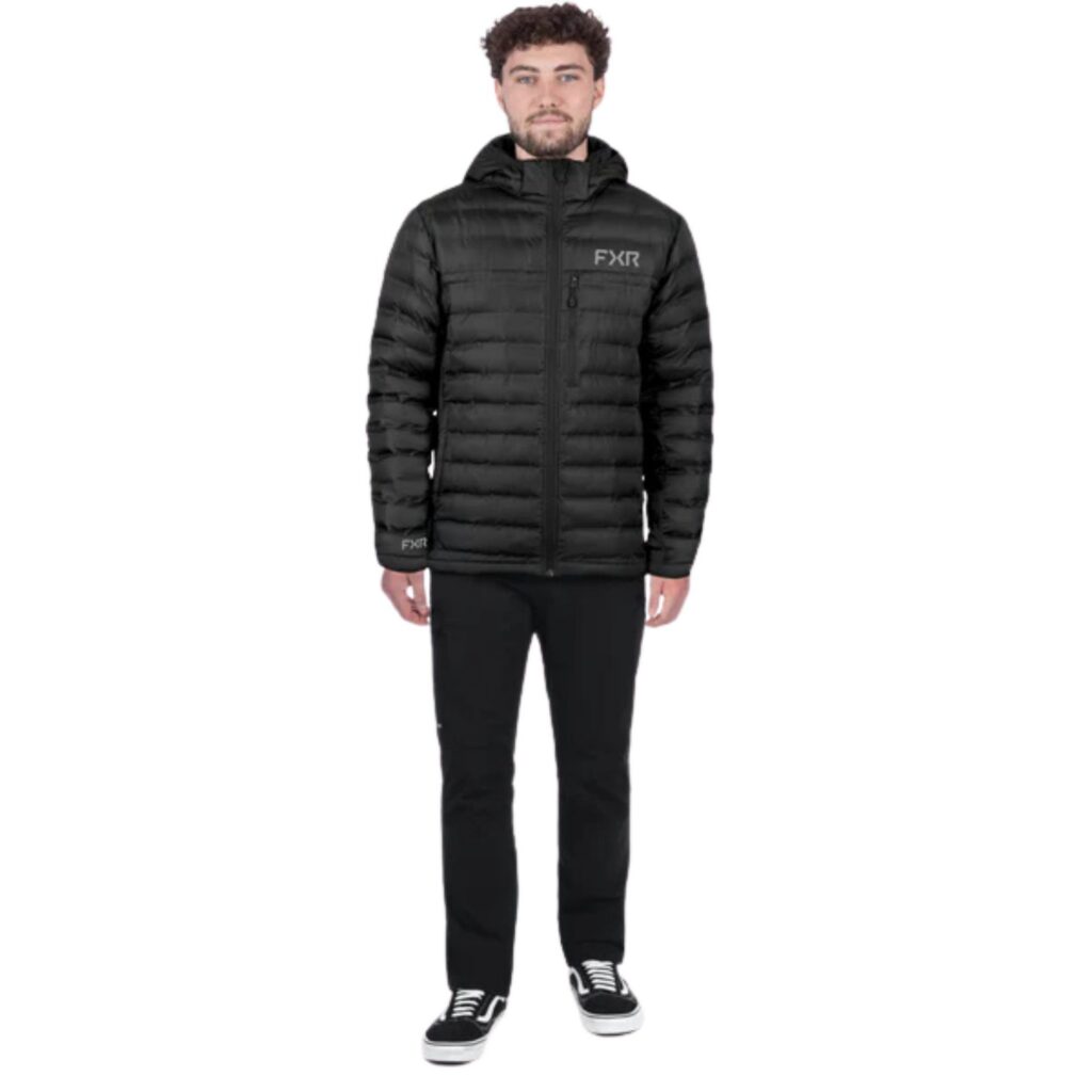 FXR – PODIUM HYBRID QUILTED JACKET – BLACK