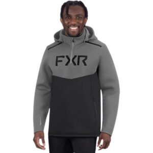 FXR – ALTITUDE TECH 1/4 ZIP HOODIE – CHAR/GREY