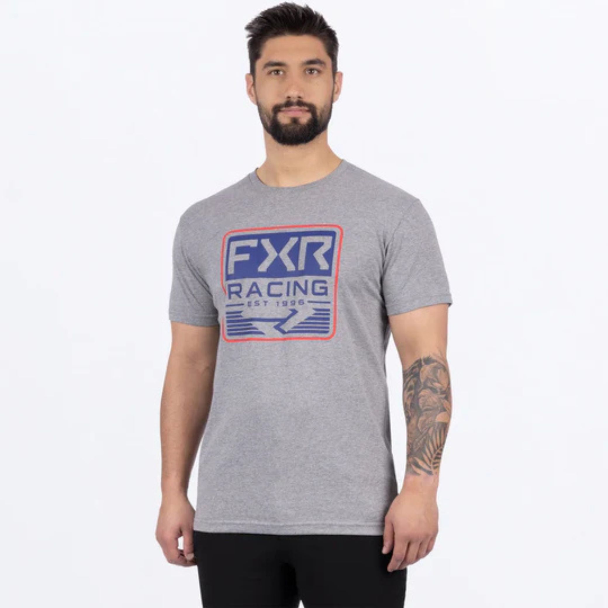 FXR – T-SHIRT EMBLEM PREMIUM SPLATTER/BLACK – XL – Image 5