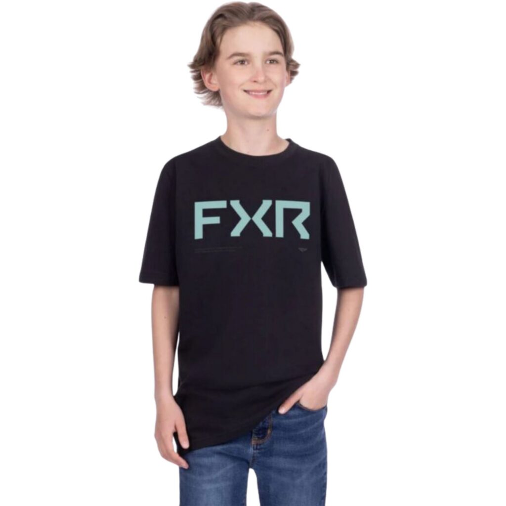 FXR – T-SHIRT HYDROGEN PREMIUM – NOIR/BERMUDA