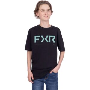 FXR – T-SHIRT HYDROGEN PREMIUM – NOIR/BERMUDA