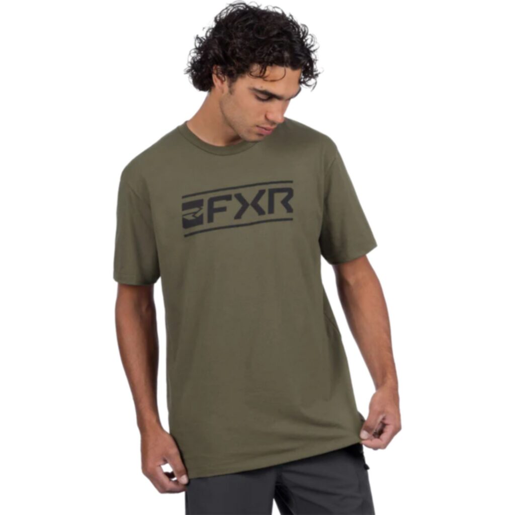 FXR – T-SHIRT VICTORY PREMIUM M – ARMY/BLACK