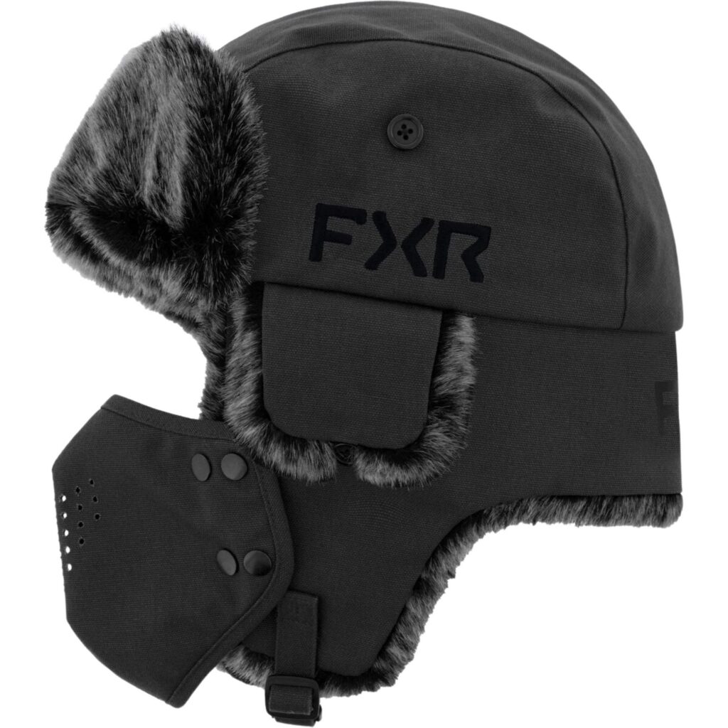 FXR – TRAPPER HAT ASPHALT/BLACK YOUTH
