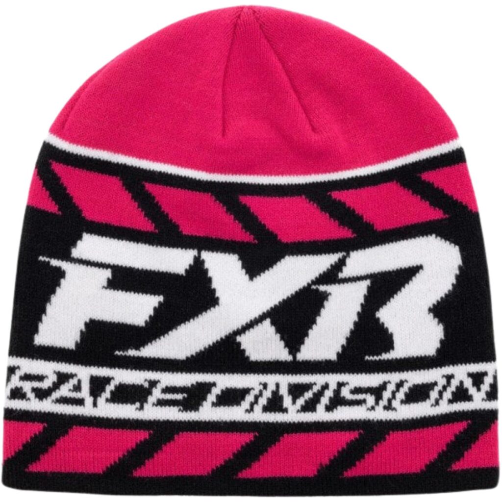 FXR – TUQUE RACE DIVISION NOIR/RAZZ YTH