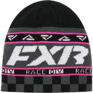 FXR – TUQUE RACE DIVISION PINK/NOIR – YTH