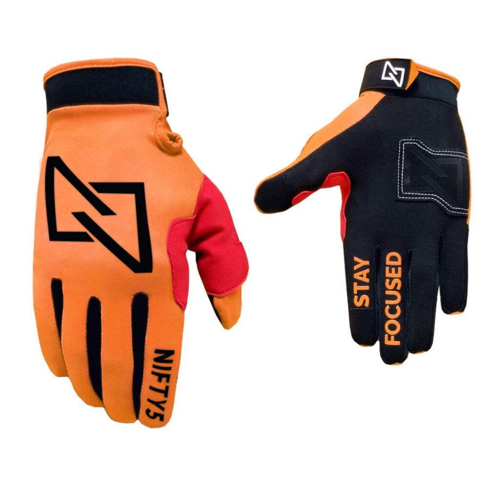 GLOVE NIFTY5 TECHLIGHT ORANGE SM