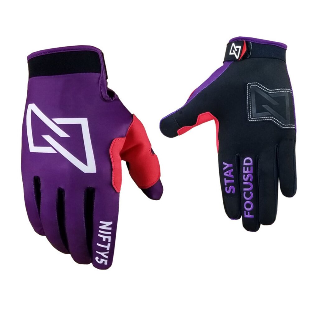 GLOVE NIFTY5 TECHLIGHT PURPLE XS