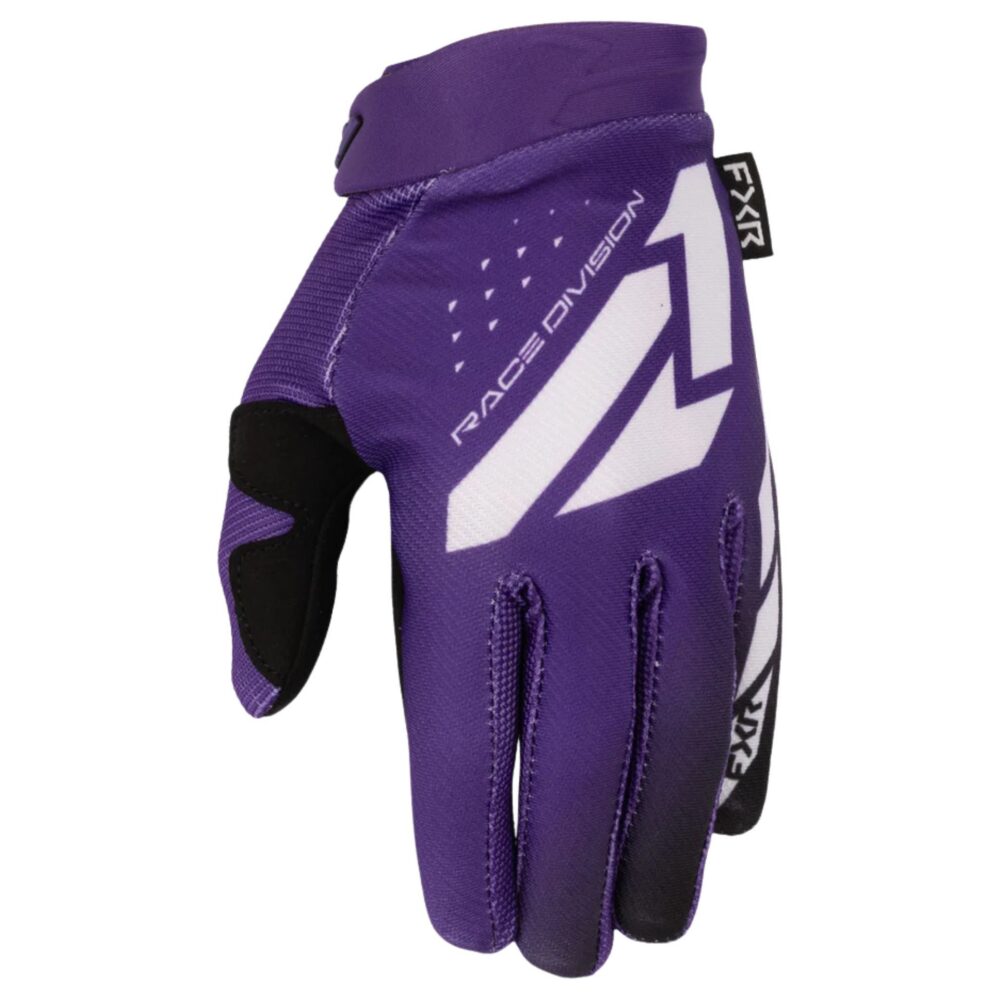 Gants FXR Youth Reflex MX Purp/Blanc