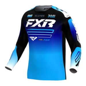 Kids Clutch MX Jersey FXR Blue/Black/White