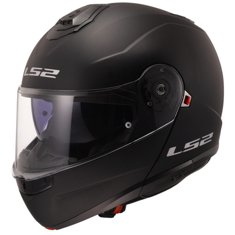 LS2 – CASQUE MODULAIRE STROBE II – NOIR