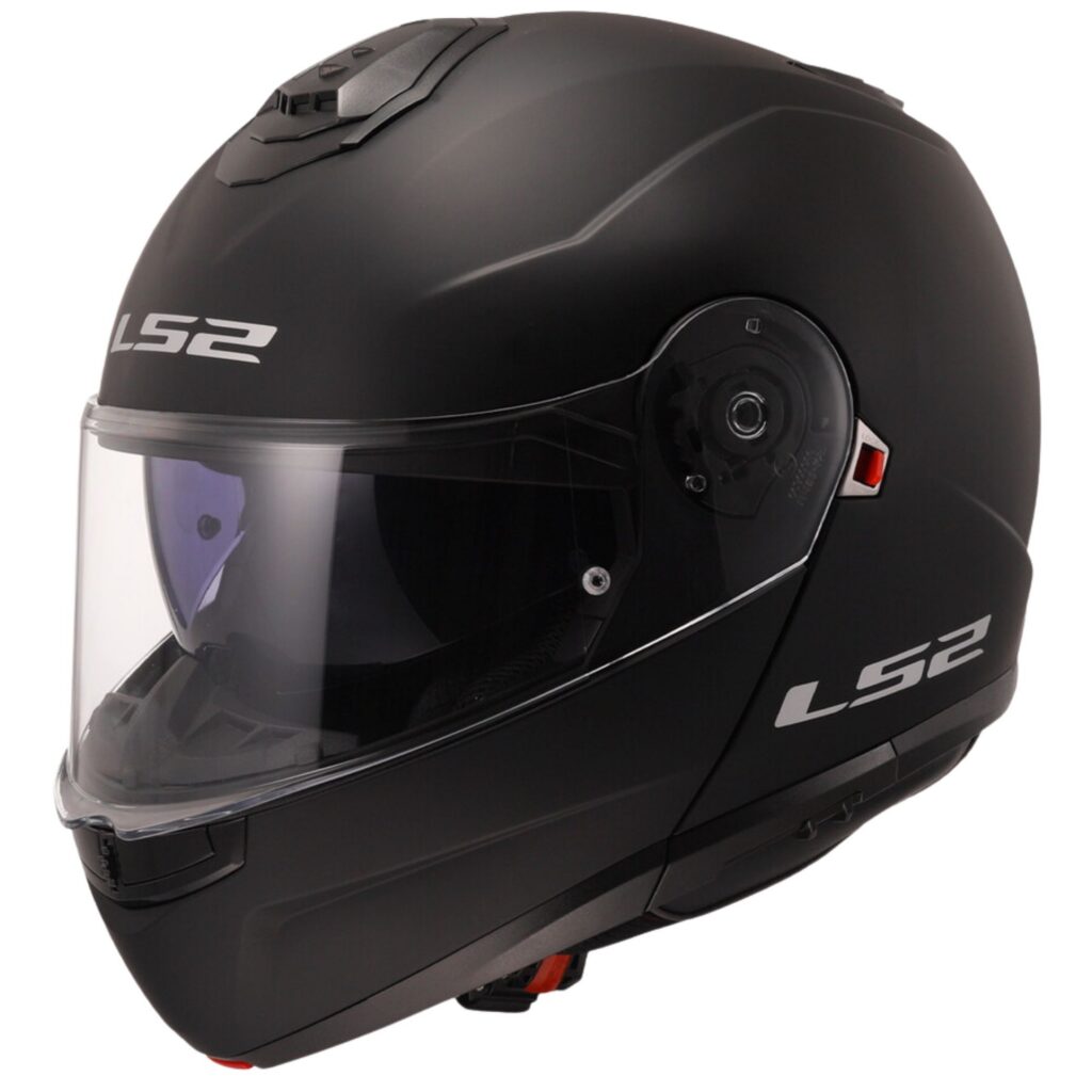 LS2 – CASQUE MODULAIRE STROBE II – NOIR