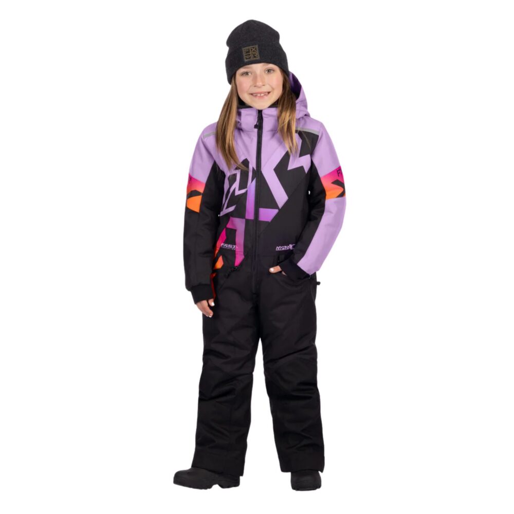Monosuit FXR CX Black/Lilac Glow