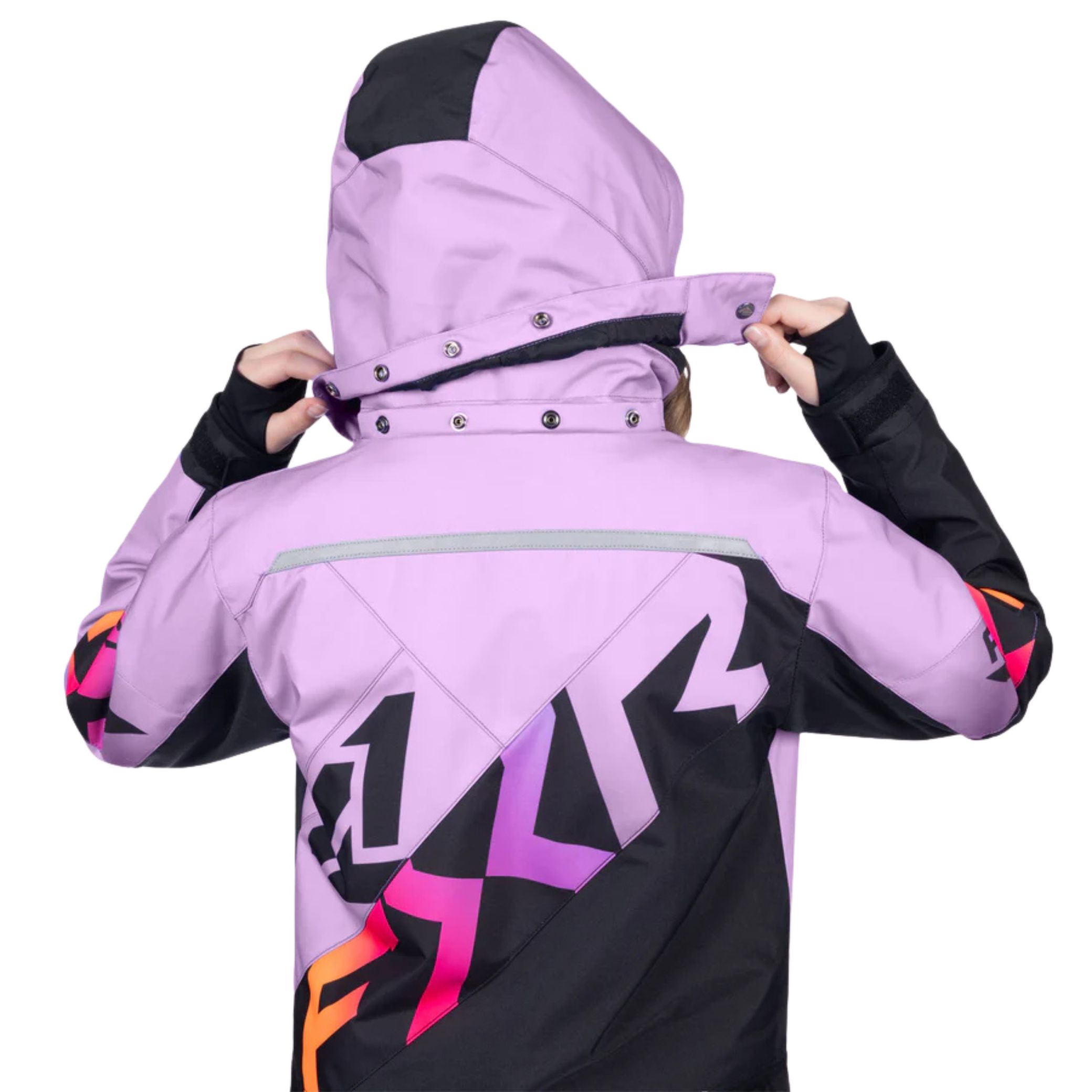 Monosuit FXR CX Black/Lilac Glow – Image 2