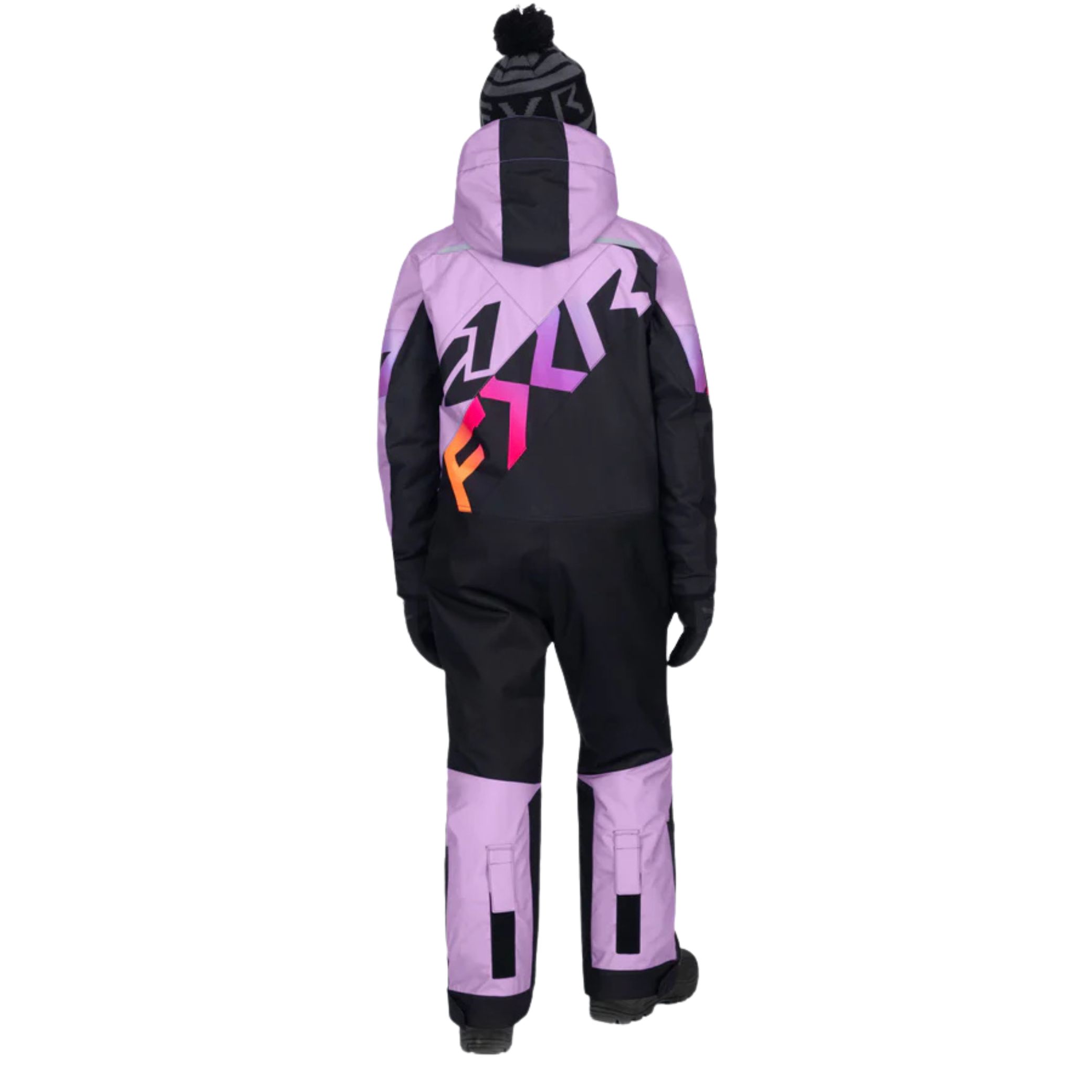 Monosuit FXR CX Black/Lilac Glow – Image 3