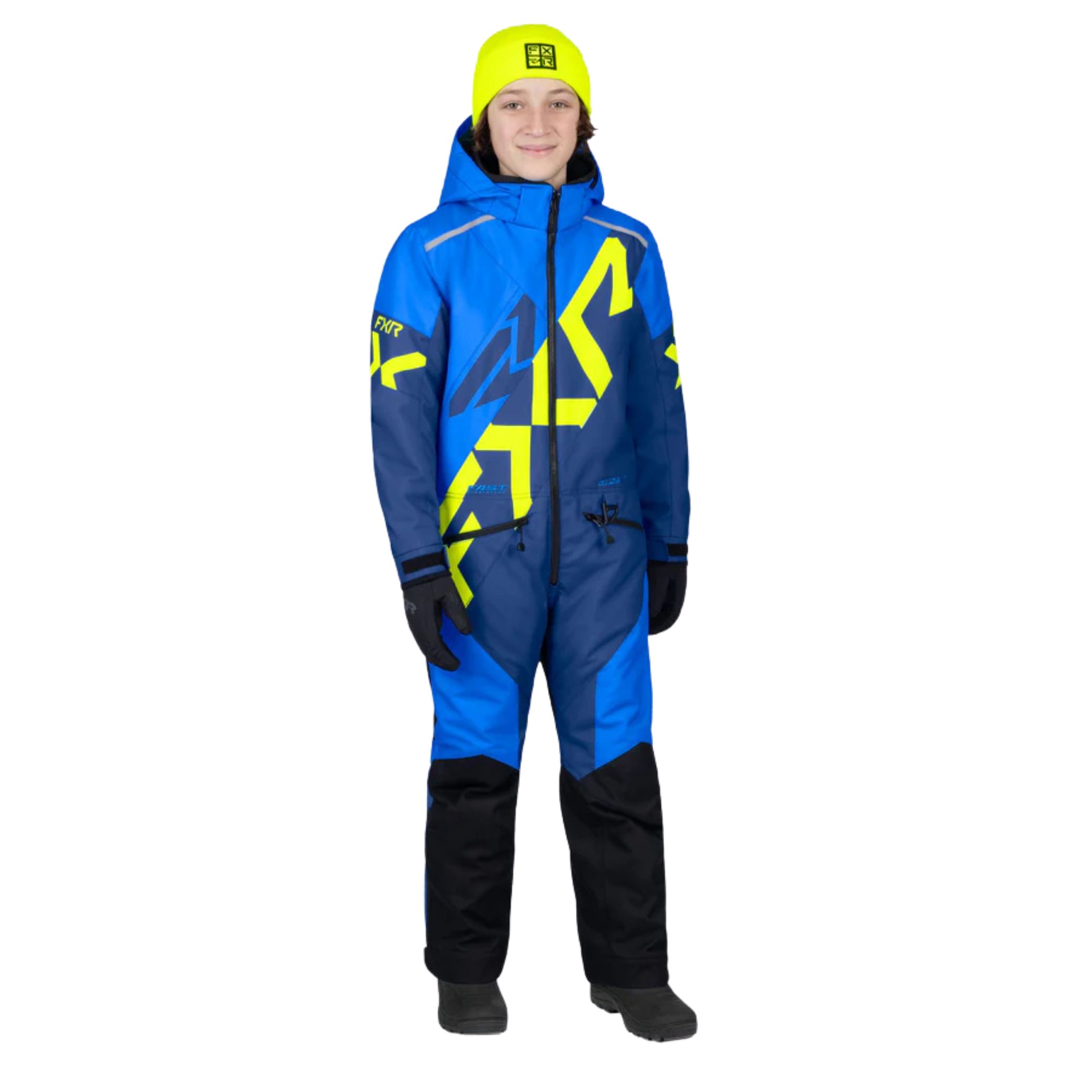Monosuit FXR CX Blue/DarkBlue/HiVis