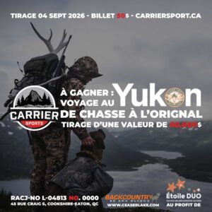 BILLETS DE TIRAGE - YUKON 2026