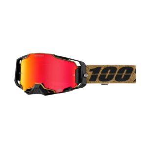 100% – VITRE DE LUNETTE ARMEGA – HIPER MIRROR RED