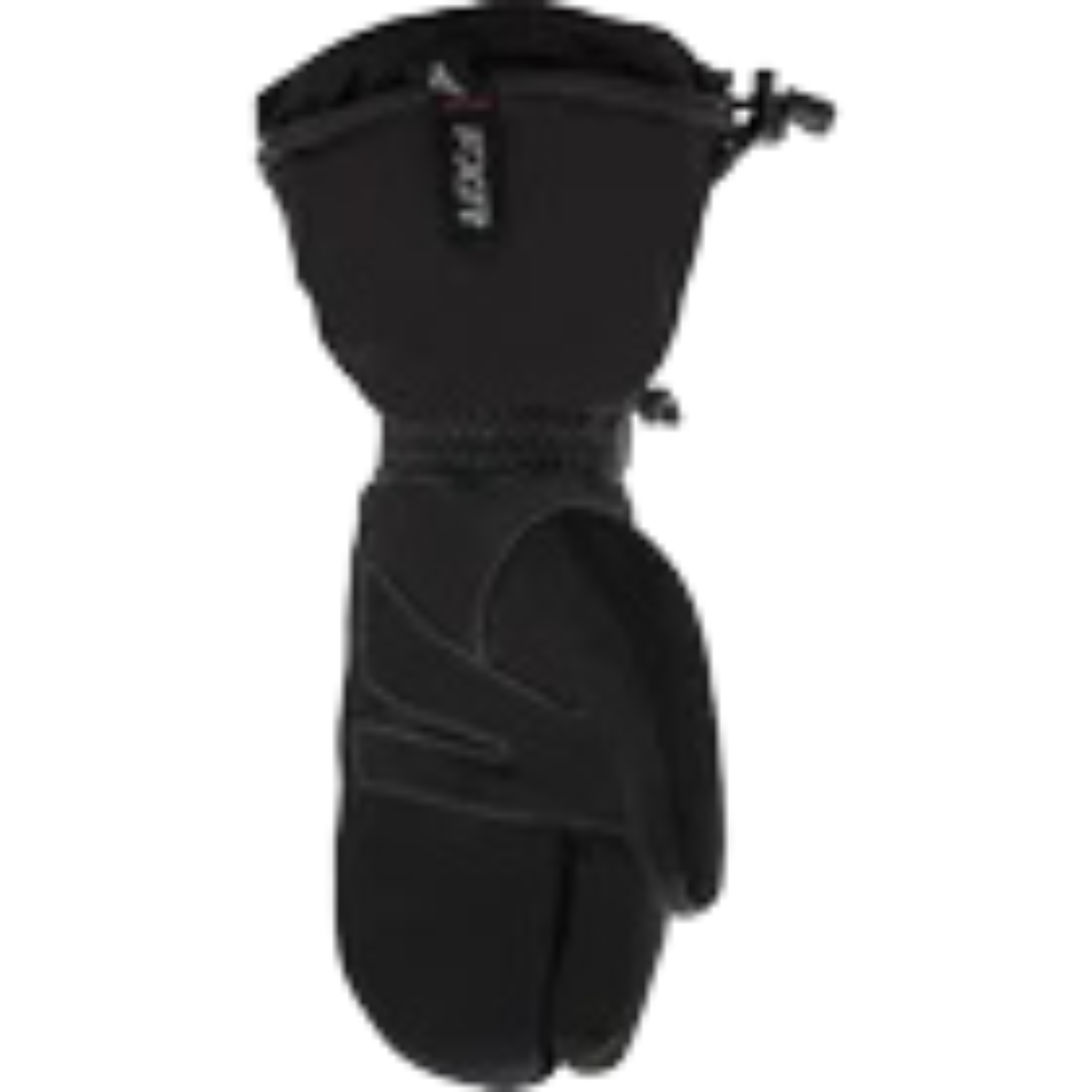 XR Mens Leather Index Insulated Snowmobile Mittens Black – Image 3