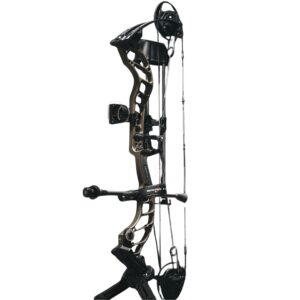 Arc à poulies Bowtech Ascend 60 lb Droitier Forest avec ensemble Deluxe