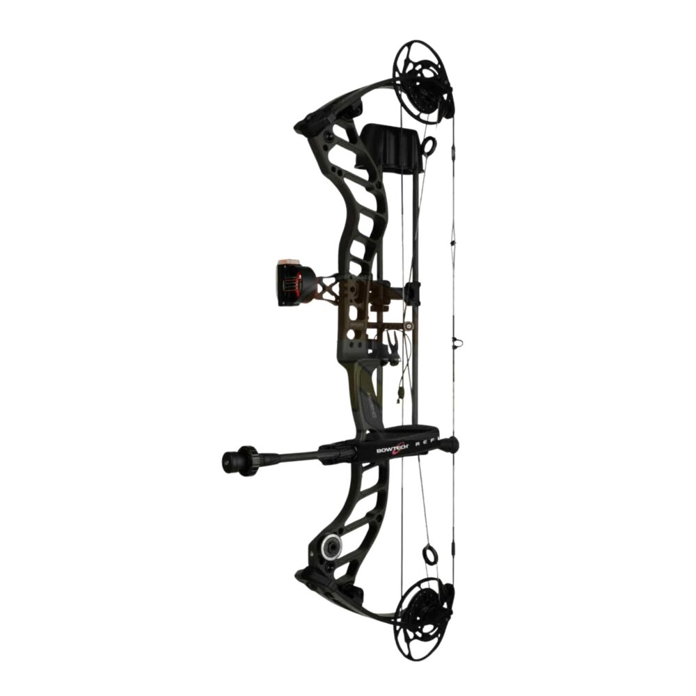 Arc à poulies Bowtech Ascend 60 lb Droitier Stealth Grey avec ensemble Deluxe